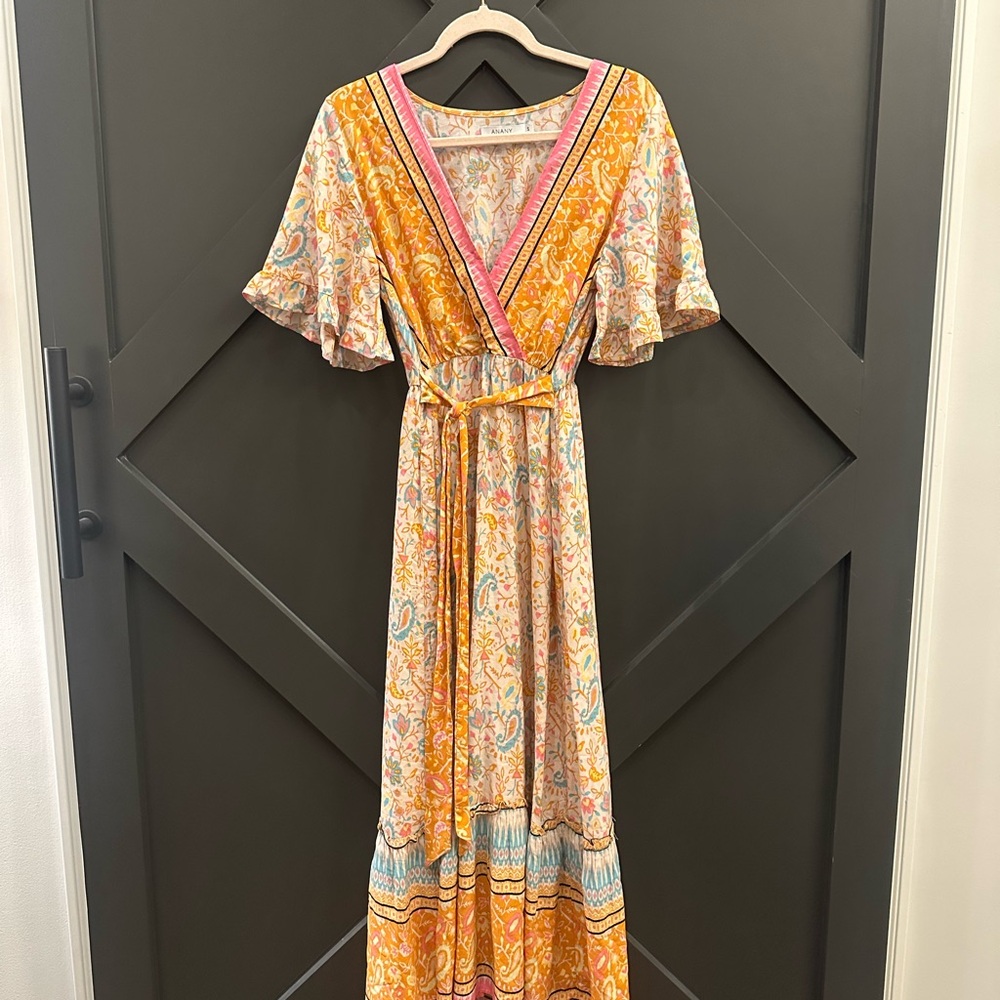 Floral Multicolor Maxi Dress